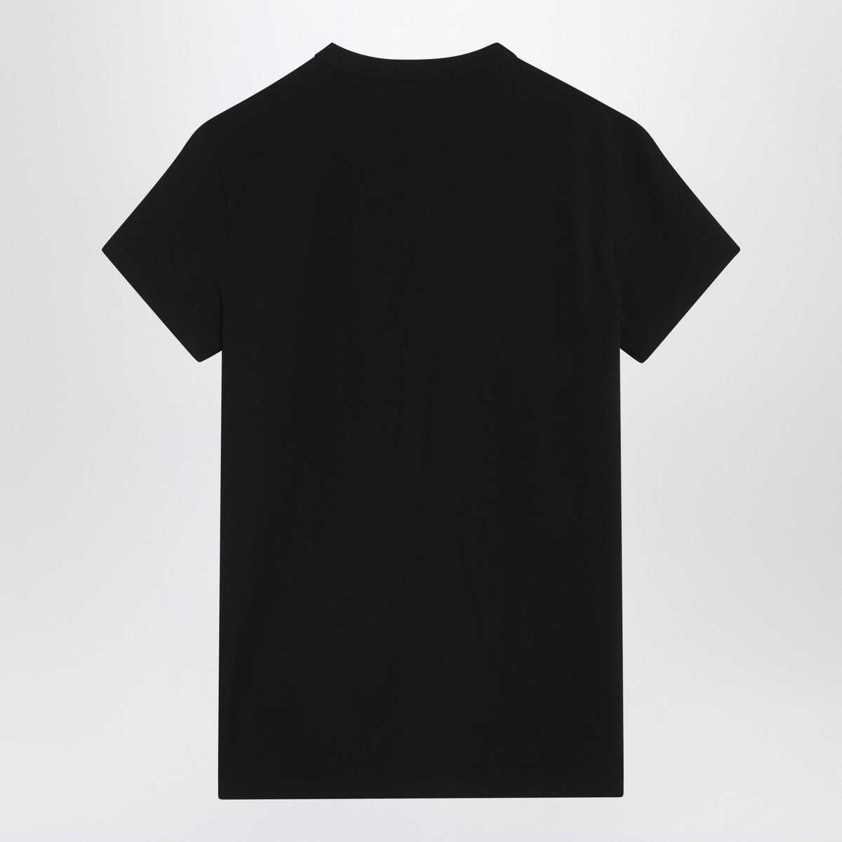Dolce & Gabbana Dolce&Gabbana Black t-shirt with logo embroidery
